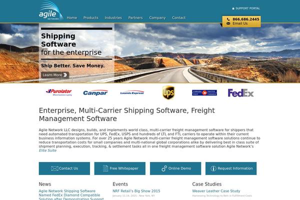 agilecanada.ca site used Peaktheme