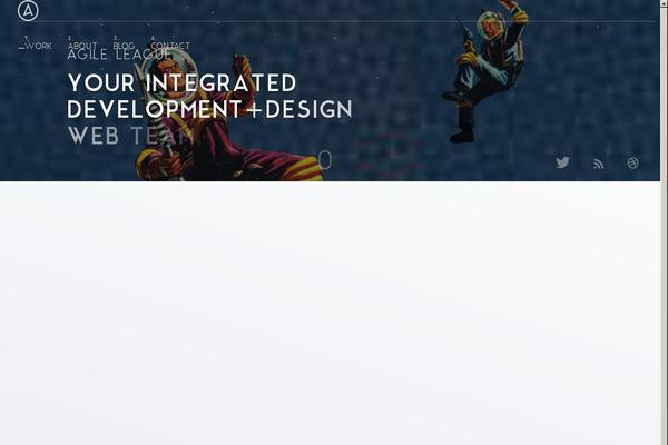 agileleague.com site used Agile-3.0