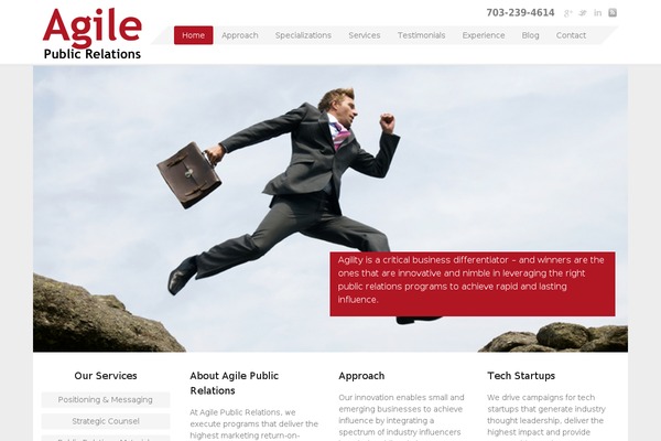 agilepr.net site used Aquilo