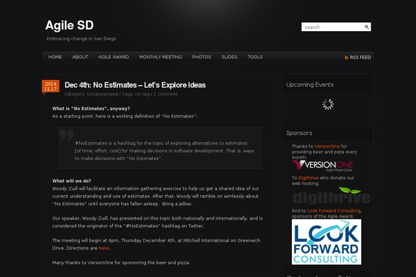 agilesandiego.org site used Pyrmontv2