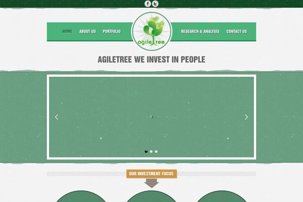 Vintage Immersed theme site design template sample