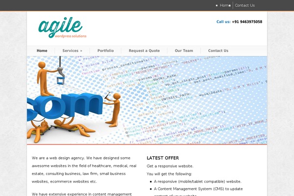 Customtheme theme site design template sample