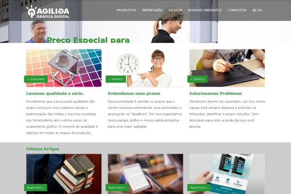 Avada theme site design template sample