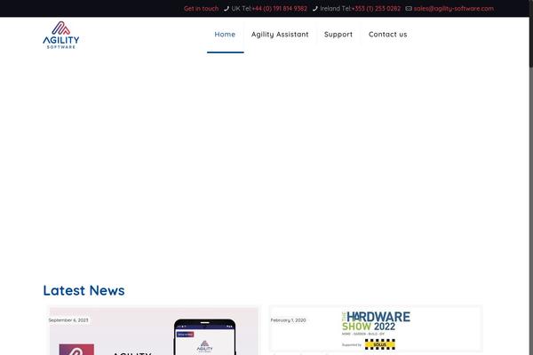 BeTheme Child theme site design template sample