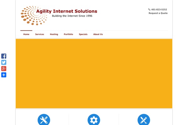agilityinternetsolutions.com site used Phoenix-v1-06