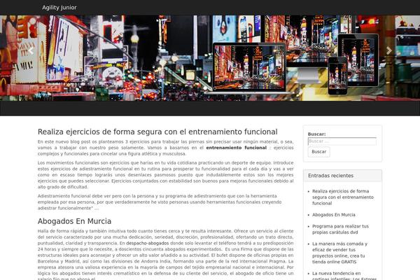 Times Square theme site design template sample