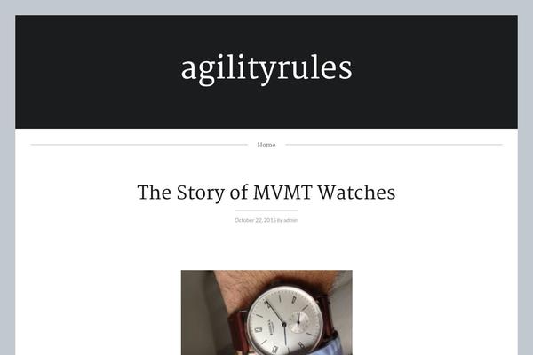 agilityrules.com site used Qwerty