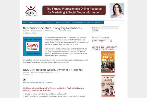 Thesis 1.8.5 theme site design template sample