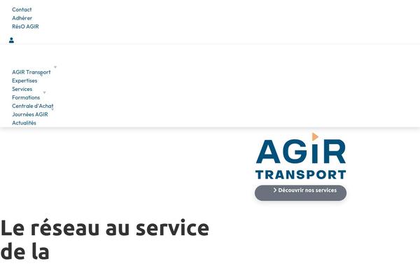 The7 Child theme site design template sample