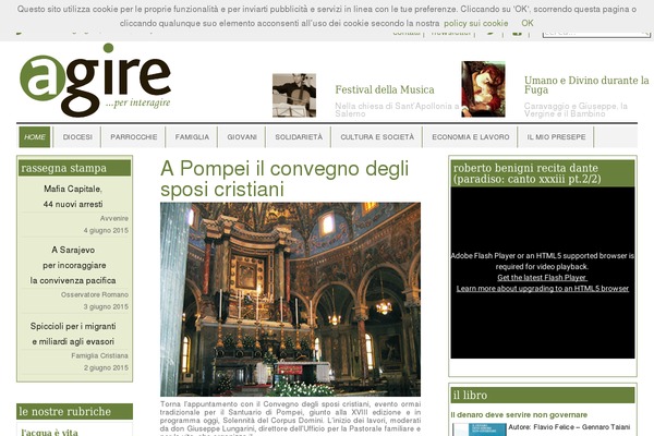 agirenotizie.it site used Interagire