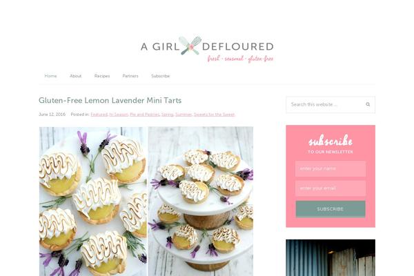 KadenceWP theme site design template sample