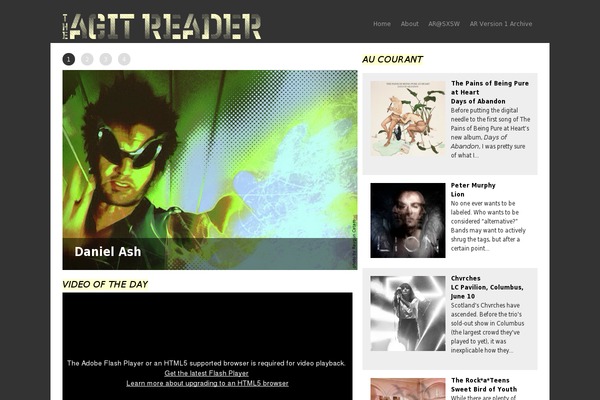 Site using ACF Recent Posts Widget plugin