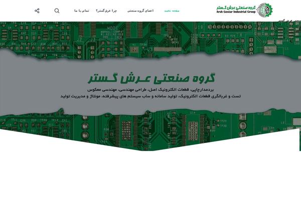 Site using Saoshyant-page-builder plugin