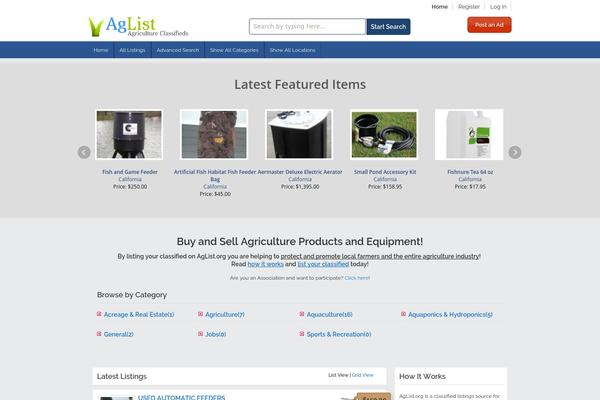 Classifiedtheme theme site design template sample