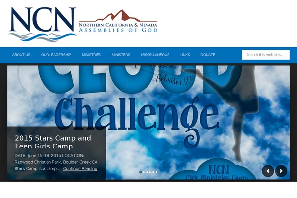 Outreach Pro theme site design template sample