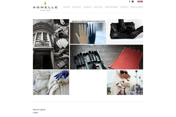 Cartel theme site design template sample