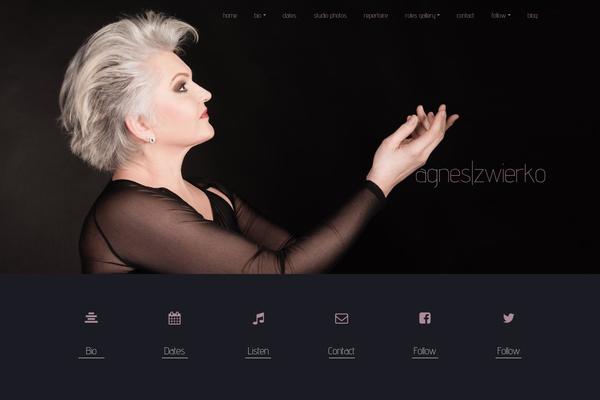 Pinnacle theme site design template sample