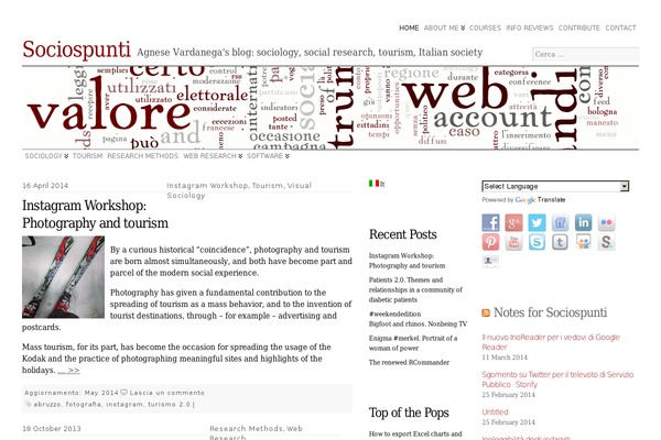 Site using Collapsible Widget Area plugin