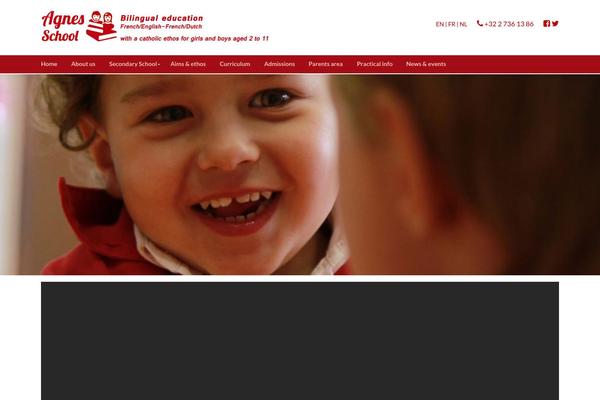 agnesschool.be site used Agnes-school