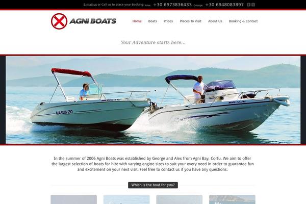 Corona theme site design template sample