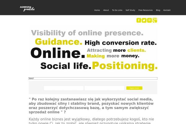 Pitch theme site design template sample
