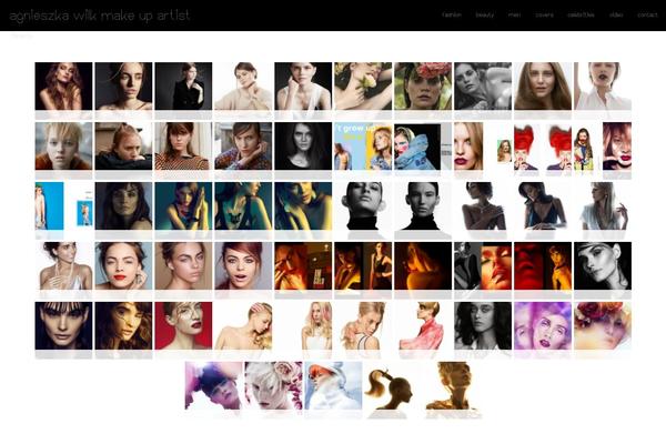 Axis theme site design template sample
