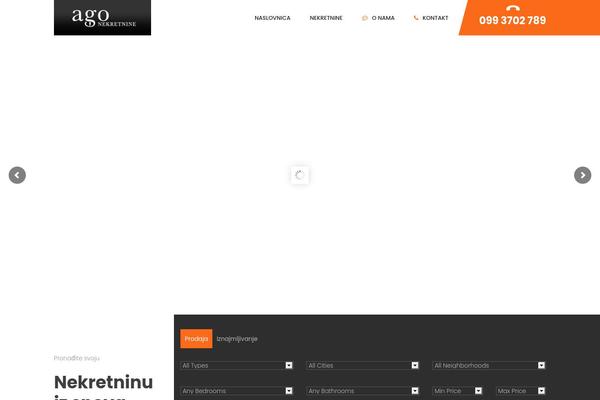 Site using Essential-real-estate plugin