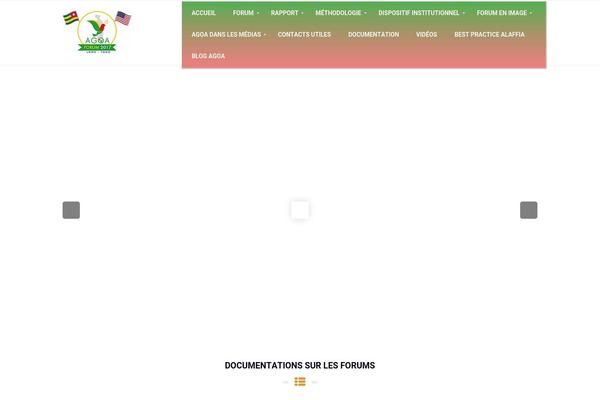 Site using Clever-mega-menu plugin