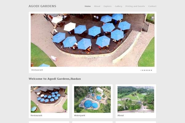 Work theme site design template sample