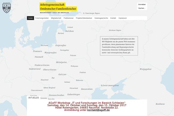 Site using Genealogy plugin