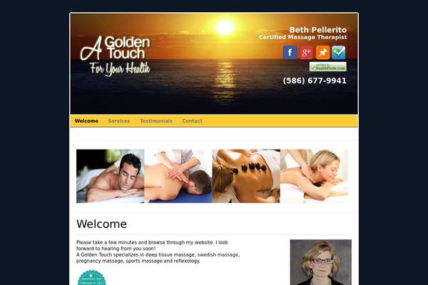 Nano2 theme site design template sample