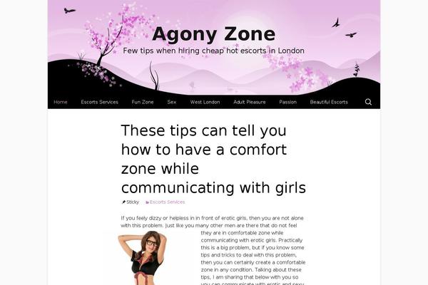 Site using Wp-page-tree plugin