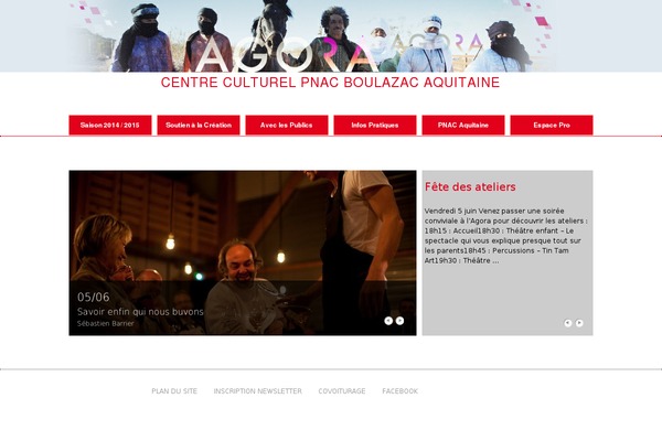 agora-boulazac.fr site used Tentbloggerstarter_10