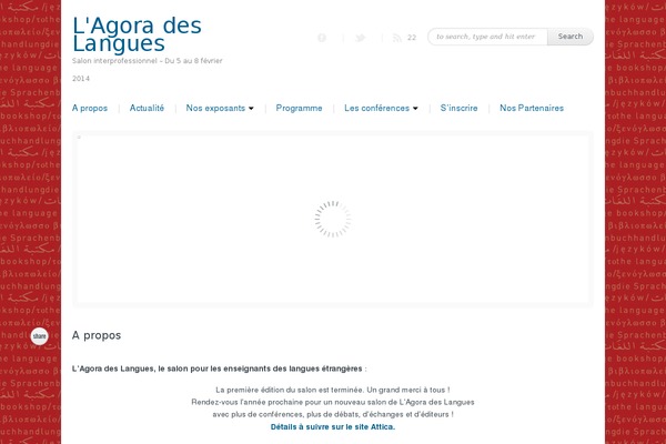 Evento theme site design template sample