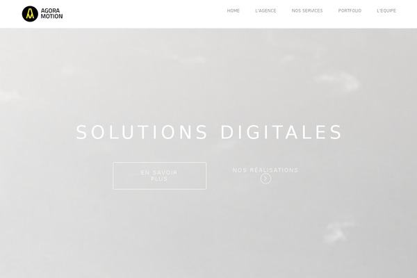 Visia theme site design template sample