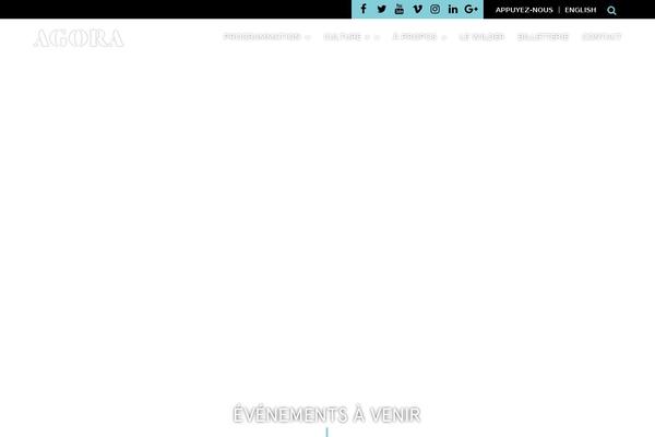 agoradanse.com site used X-agora