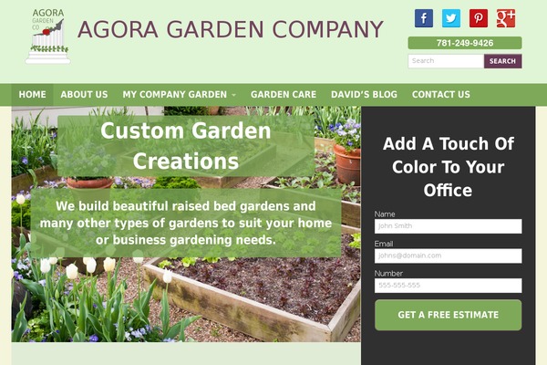 Reverie theme site design template sample
