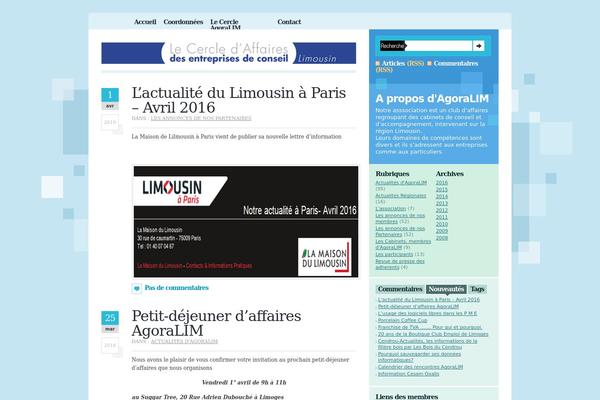 Compositio theme site design template sample