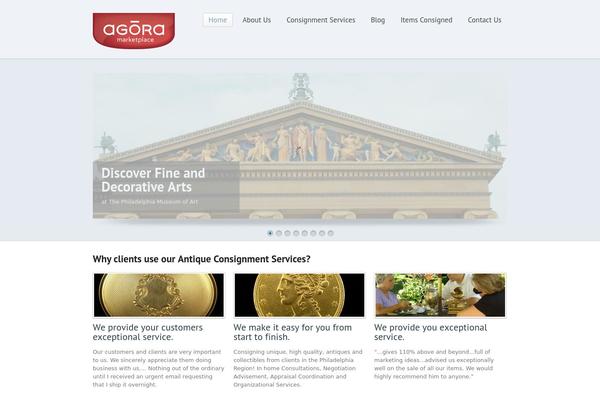 Simplicity theme site design template sample