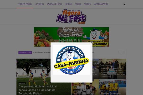 MesoColumn theme site design template sample