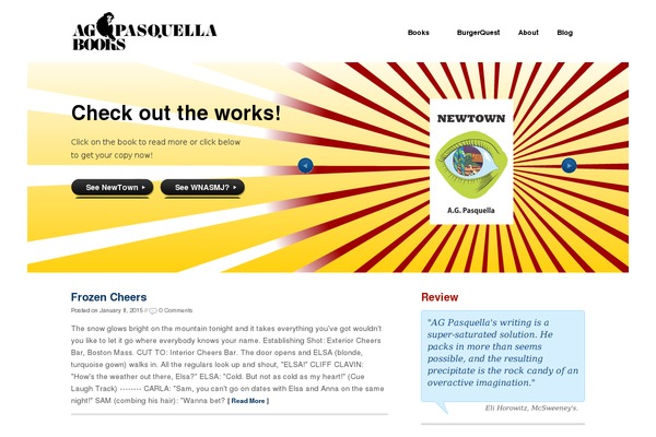 agpbooks.com site used Productfolio