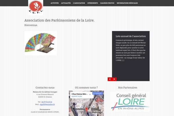 Financio theme site design template sample