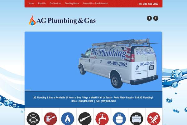 Arctica theme site design template sample