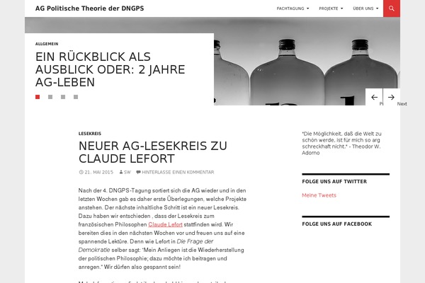 Twenty Fourteen theme site design template sample