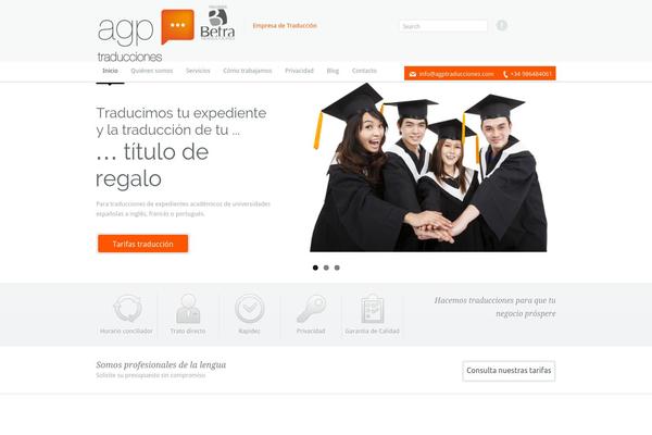 Awesome theme site design template sample