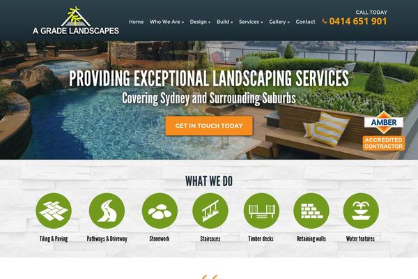 agradelandscapes.com site used Fusion