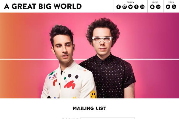 Site using Better Bandsintown plugin