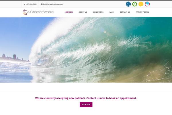 Trinity theme site design template sample