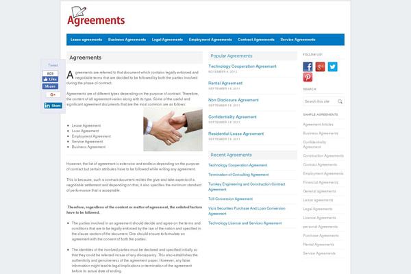 Site using Sharebox plugin