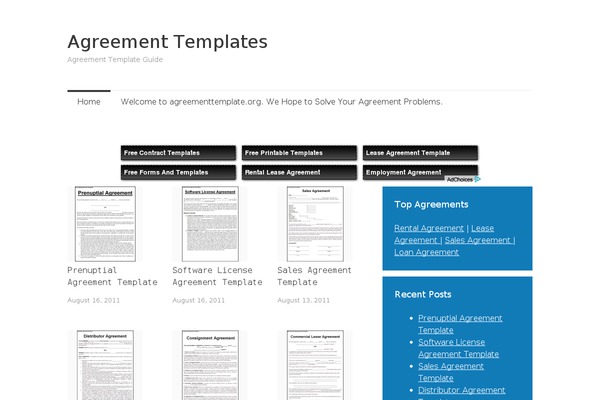 agreementtemplate.org site used Semicolon